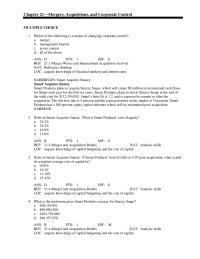 Finance Chapter 21 What is the maximum price Smart Products can