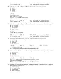 Finance Chapter 21 When a parent company creates a new company