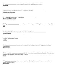 Biology & Life Sciences Chapter 26 which letter best indicates the first trophic