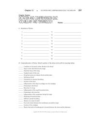 Dictionaries Chapter 12&nbsp;Inflammation of the membrane lining the lungs