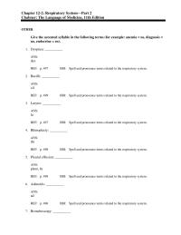 Dictionaries Chapter 12 Spell and pronounce terms related to the