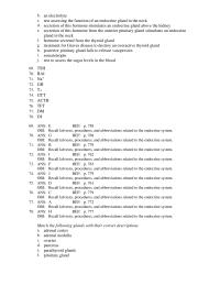 Dictionaries Chapter 18 antidiuretic hormone calcitonin cortisol estradiol