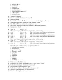 Dictionaries Chapter 19 radiotherapy simulation relapse remission