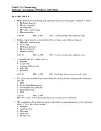 Dictionaries Chapter 21 calcium channel blocker cathartic diuretic&nbsp;
