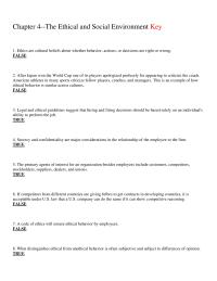 Management Chapter 4 Punish Those Who Are Unethical Establish Organizational