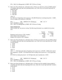 Management Chapter 3&nbsp;what would be the cost of the ending work-in-process