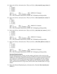 Management Chapter 10 Refer The Jax Inc Information Above