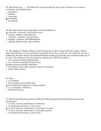 Management Chapter 15 Individuals Form For Behavior Recognizing