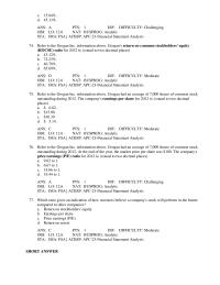 Management Chapter 12&nbsp;This makes it more difficult to compare companies