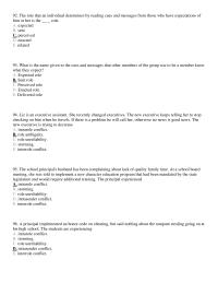Management Chapter 19 What The Name Given The Cues