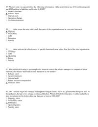 Management Chapter 20 Where Would You Expect Find The