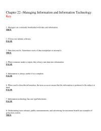 Management Chapter 22 Which The Following The Best Example
