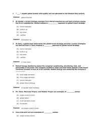 Marketing Chapter 11 Equate Global Brands With Quality And