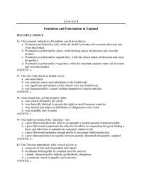 Economics Chapter 4 According The Christian Paternalistic Ethic The Wealthy a
