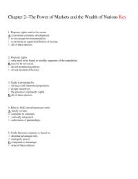 Economics Chapter 2 Property Rights Need Secure Promote Economic Development