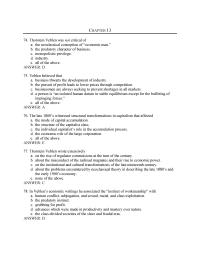 Economics Chapter 13 industry a Intimated That Efficiency Was Triumphing The