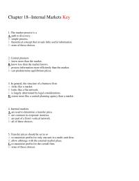 Economics Chapter 18 The Market Process Path Discovery Simple Process