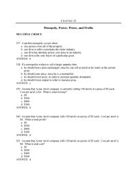 Economics Chapter 33 which The Following Would Example