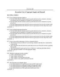 Economics Chapter 40 Diagram 40a Indicates Thata Equilibrium Income Above