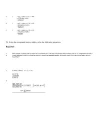 Accounting Chapter 2 how much do you have to invest today to have