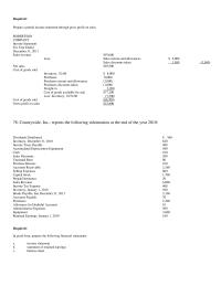Accounting Chapter 3 Countywide Inc Reports The Following Information