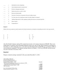 Accounting Chapter 5 For Income Reporting Purposes Items Can
