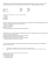 Accounting Chapter 9 Madeline Sports Uses The Dollar value Lifo