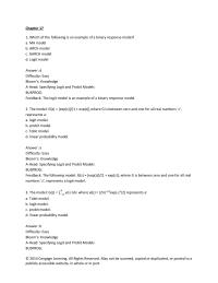 Economics Chapter 17 A spurious regression refers to a situation