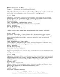Management Chapter 3 Omnichannel retailing is a coordinated multichannel