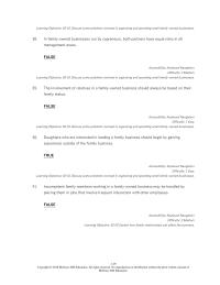 Entrepreneurship Chapter 2 Compensation Should Based Job Performance Not Family