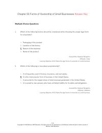 Entrepreneurship Chapter 3 Which of the following is true about proprietorship