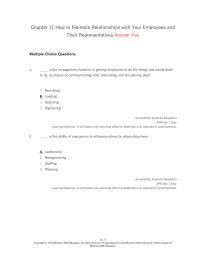 Entrepreneurship Chapter 11 What is the significance of a variable work schedule