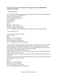 Management Chapter 9 A video game publishing company needs to predict