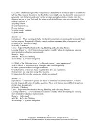 Management Chapter 12 Linda is a fashion designer who sourced out