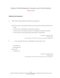 Entrepreneurship Chapter 16 Which of the following statements defines speculative&nbsp;