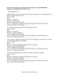 Management Chapter 15 All product development efforts directly benefit