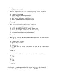 Finance Chapter 10 Which The Following Best Defines Mean Reversion