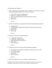 Finance Chapter 18 Which The Following Heuristics Are Judgments