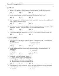 Networking Chapter 2 Because it sets out general business intentions