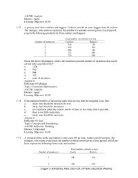 Economics Chapter 3 who wants to maximize the number of meals served