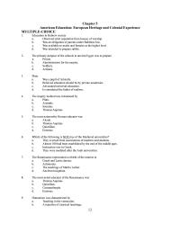 History & Theory Chapter 5 Canada 14 The Massachusetts Law 1642 Ordered