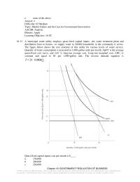 Economics Chapter 16 A municipal water utility employs quasi-fixed&nbsp;