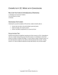 Chemical Engineering Chapter 2 Homework&nbsp;Explain and apply units raised to powers&nbsp;