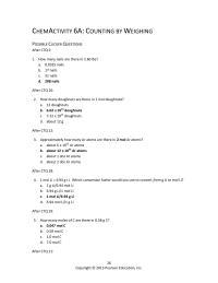 Chemical Engineering Chapter 6 Homework Which Conversion Factor Would You Use
