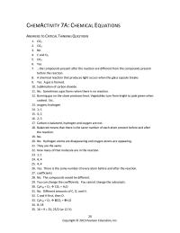 Chemical Engineering Chapter 7 Homework Hydrogen Atoms Are Disappearing And Oxygen Atoms