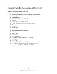 Chemical Engineering Chapter 8 Homework Numbers Mol 12 13 There