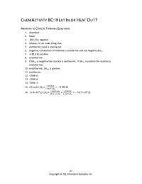 Chemical Engineering Chapter 8 Homework combustion of methane is exothermic and has negative