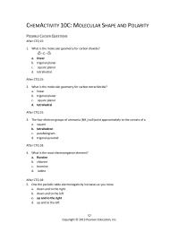Chemical Engineering Chapter 10 Homework One The Periodic Table Electronegativity