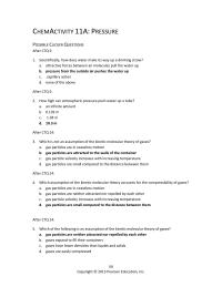 Chemical Engineering Chapter 11 Homework Which The Following Assumption