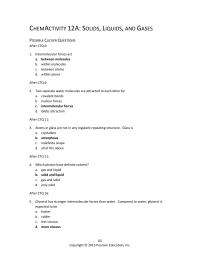 Chemical Engineering Chapter 12 Homework Two separate water molecules are attracted to each other by